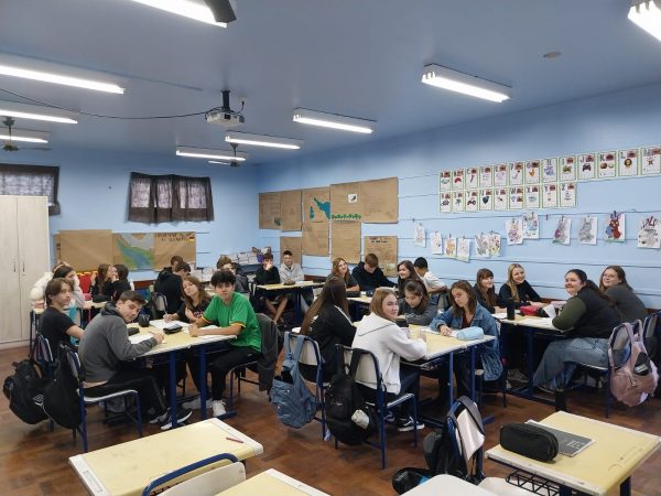 Trabalho de aula é cidadania na prática