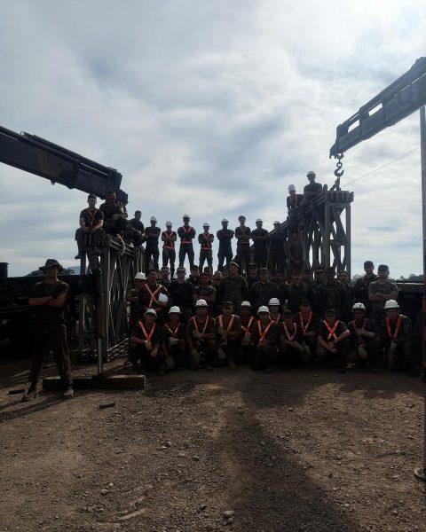 Exército finaliza desmontagem da ponte do rio Forqueta