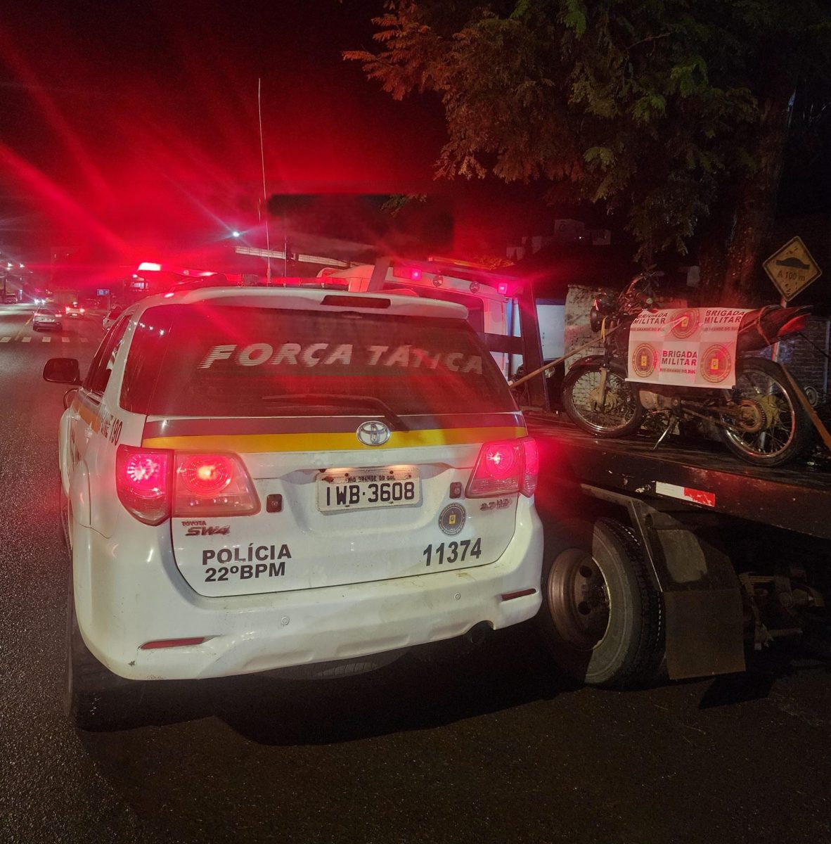 Menor é apreendido após fugir da polícia