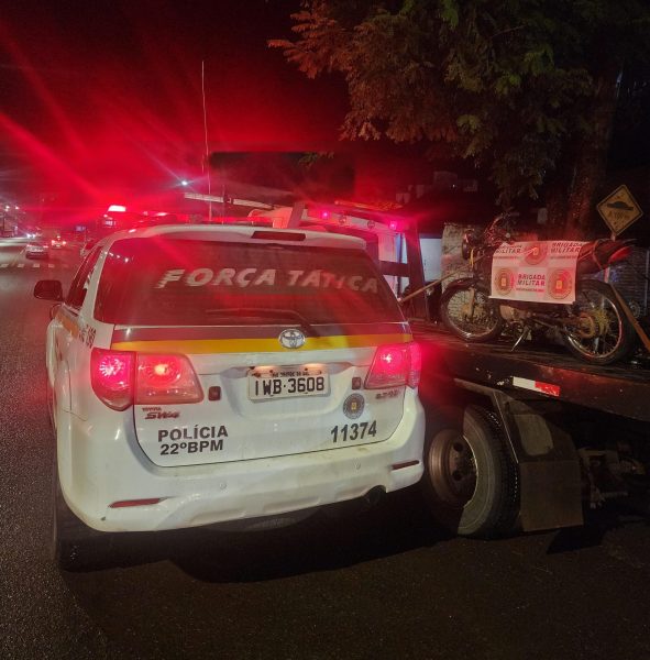 Menor é apreendido após fugir da polícia