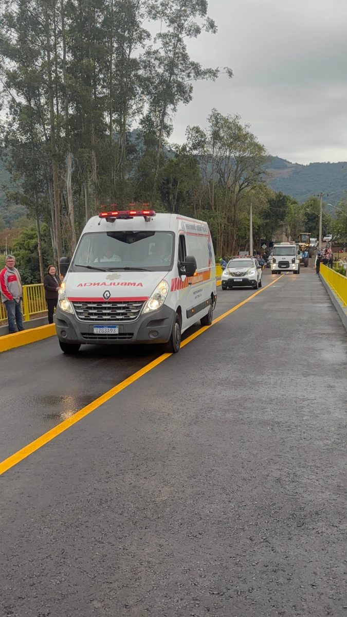 Nova ponte sobre o Arroio Marrecão é inaugurada