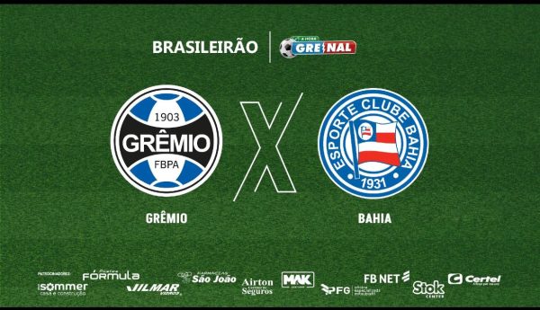 AO VIVO: Grupo A Hora transmite Grêmio e Bahia em Porto Alegre