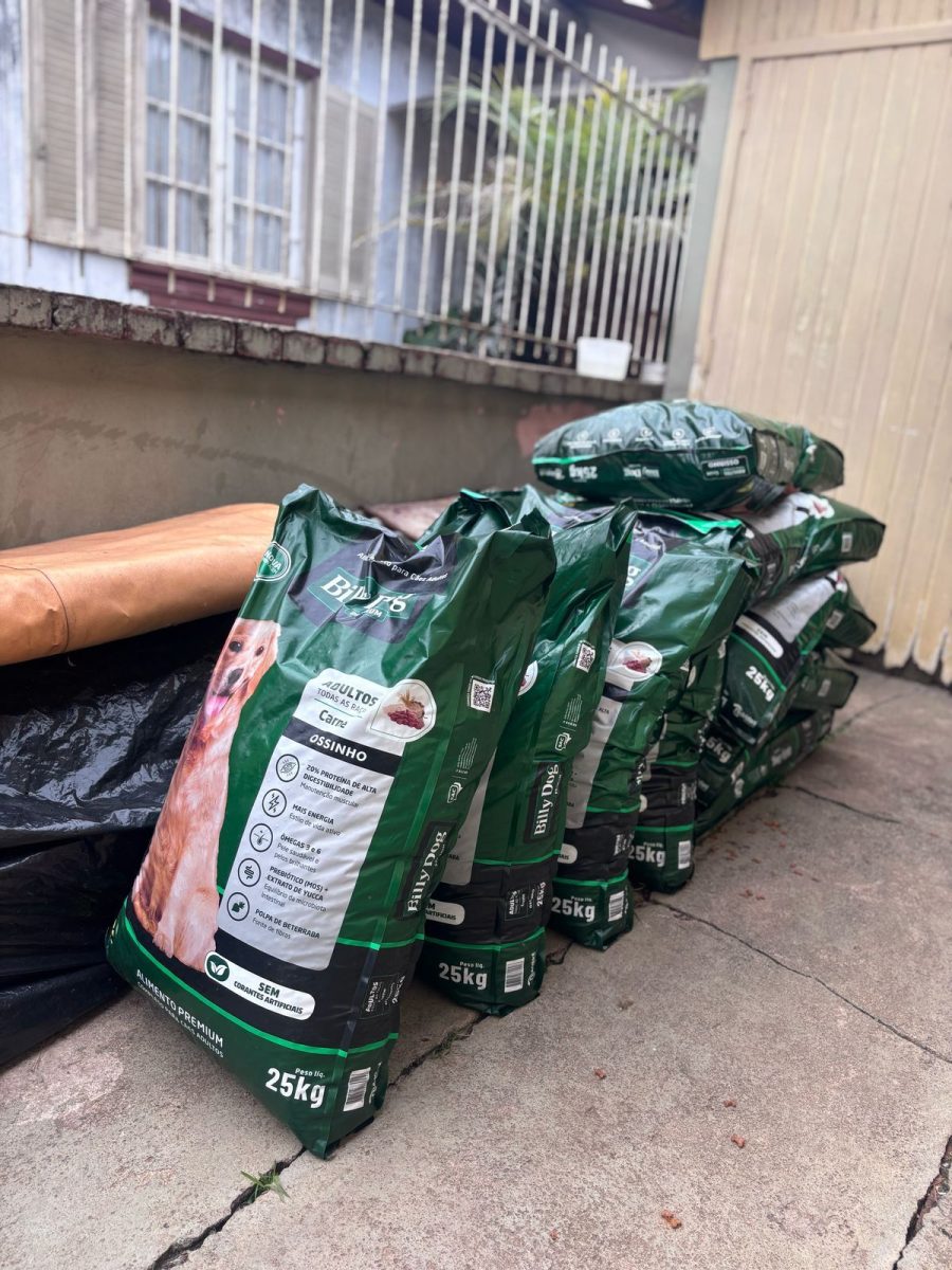Estrela entrega 250 kg de ração a ONG Aepa