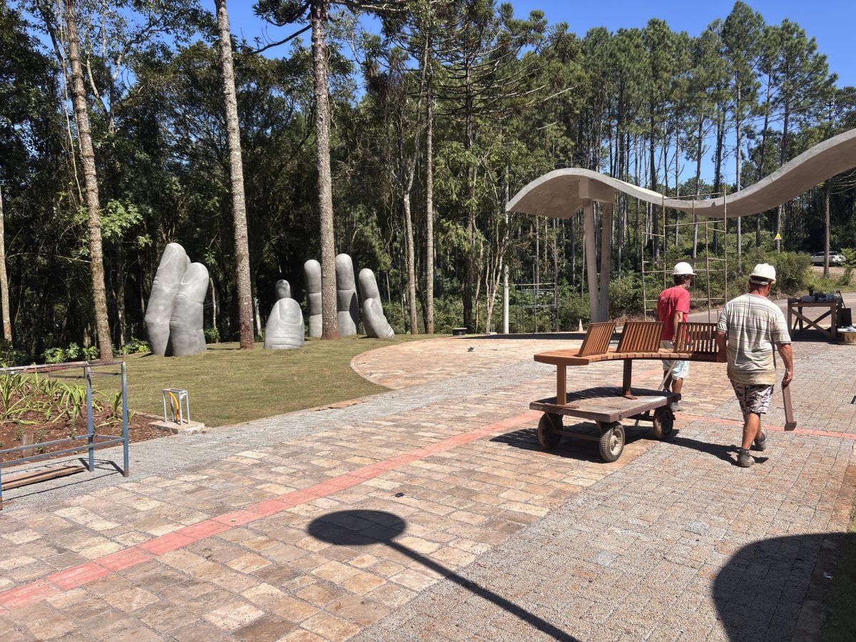 Jardim do Acolhimento reforça turismo de fé e natureza em Encantado