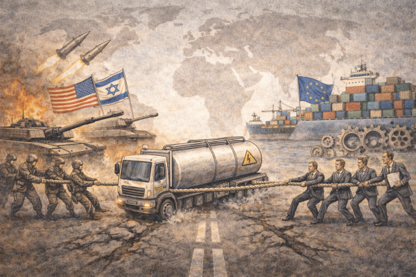Entre guerra e comércio