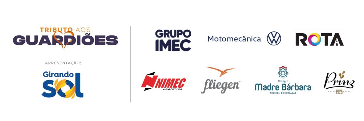 Imagem lateral com logos dos patrocinadores