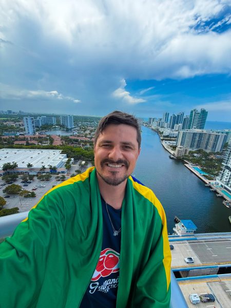 Entre o sol e a chuva, Miami vive a Copa