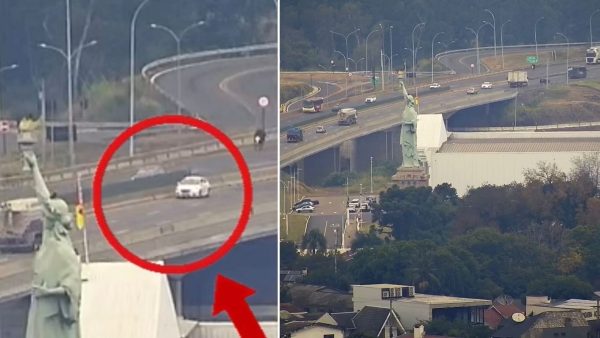 Carro rodou 5 km na contramão, do trevo de Colinas até o viaduto do Montanha