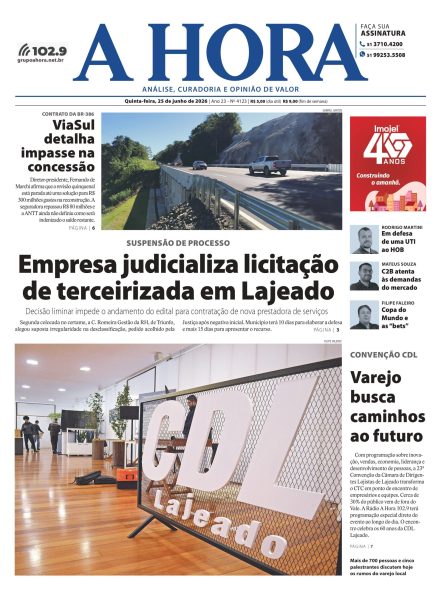 A Hora – 25/06/2026
