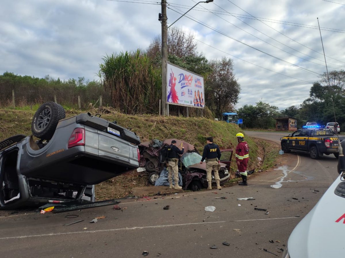 Morre terceira vítima de grave acidente na BR-386 em Bom Retiro do Sul