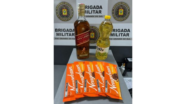 Brigada Militar prende dois suspeitos por furtos em mercados de Travesseiro