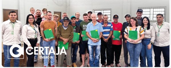 CERTAJA Energia expande rede trifásica em Paverama