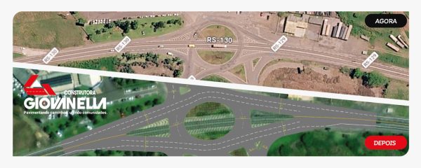 Giovanella executa obra estratégica que moderniza acesso a Roca Sales