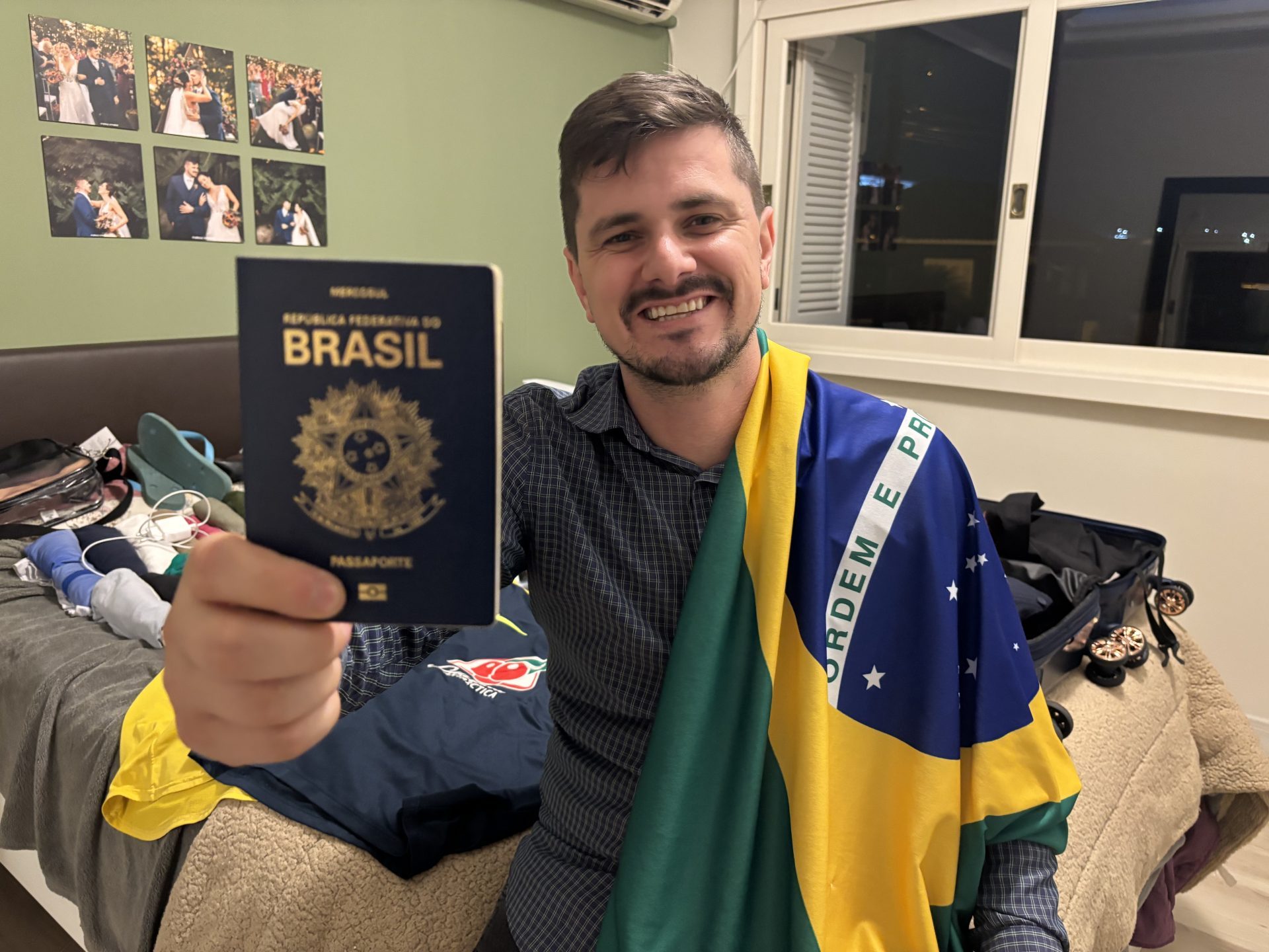 Grupo A Hora embarca para cobertura da Copa do Mundo
