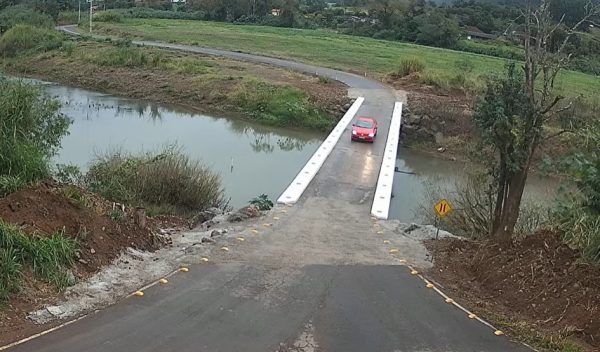 Governo finaliza obra na ponte do Storck e anuncia iluminação
