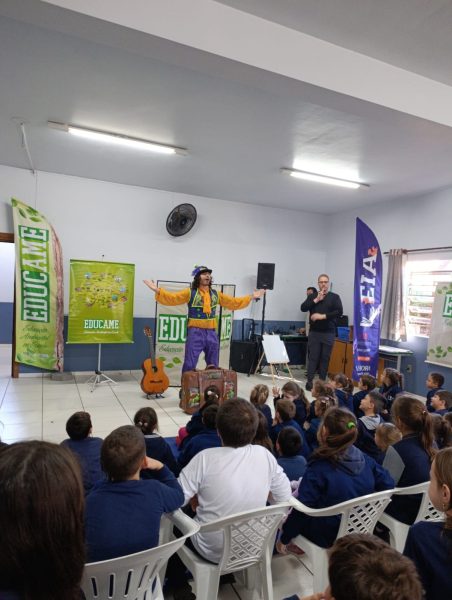Mato Leitão recebe a Caravana Educame