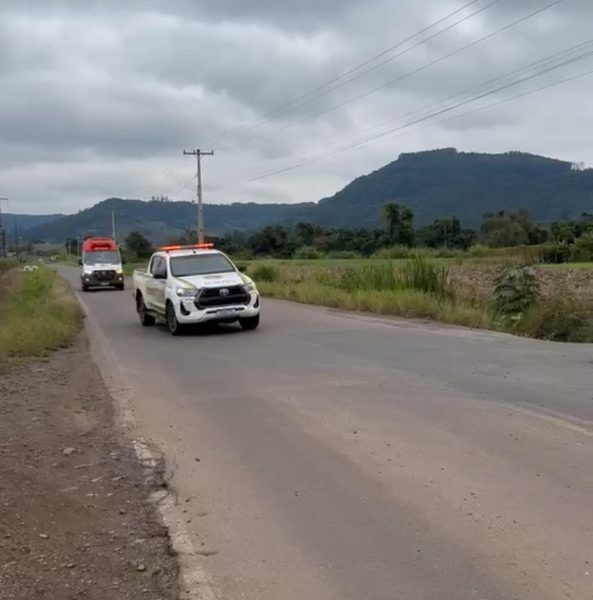 Policial militar de folga sofre grave acidente na ERS-421