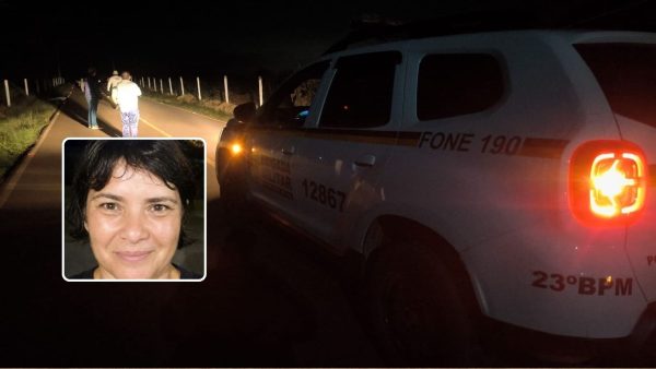 BM localiza veículo suspeito de atropelamento com morte; vítima é identificada