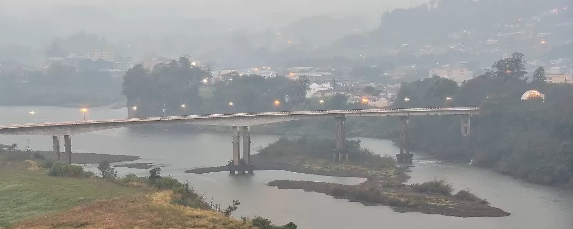 Semana começa com chuva e termina sob frio mais intenso no Vale do Taquari