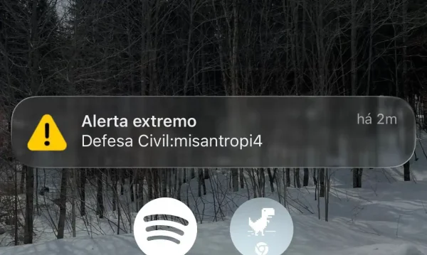 Falso alerta da Defesa Civil atingiu cerca de 30 milhões em 8 estados