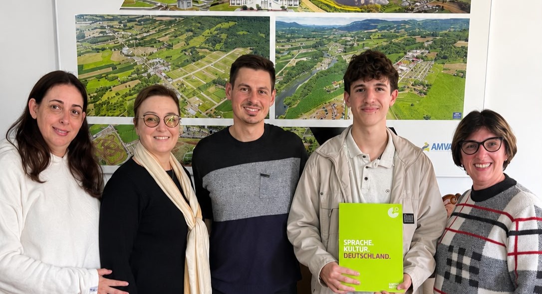 Aluno de Forquetinha conquista bolsa internacional do Instituto Goethe