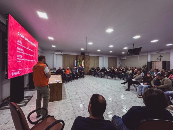 Muçum apresenta Plano de Contingência e convida comunidade a contribuir
