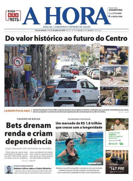 A HORA – 11 E 12/07/2026