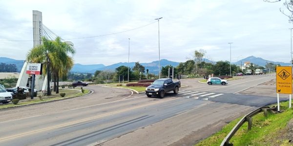 Para a ERS-129… quebra-molas!