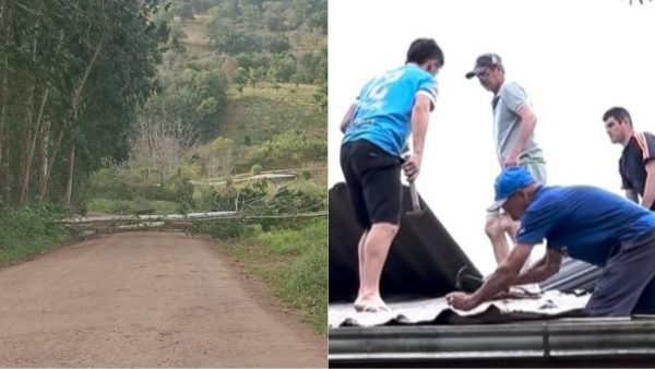 Após temporal, três municípios da região relatam danos