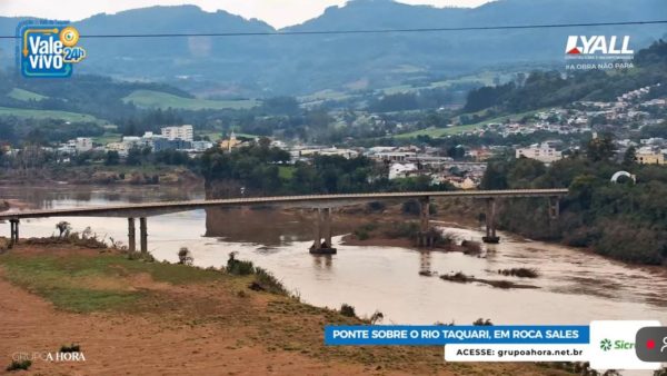 Semana começa com chuva e risco de temporais no Vale
