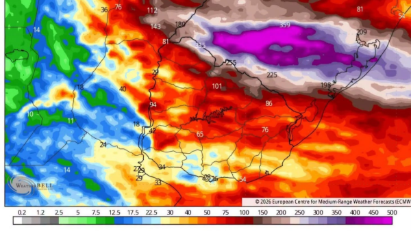 Meteorologia alerta para temporais nesta semana no Vale do Taquari