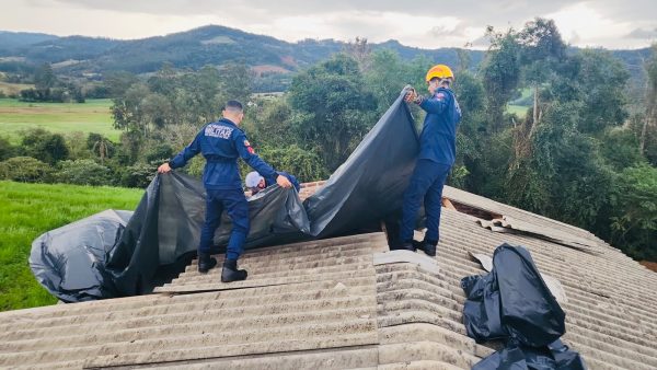 Ventos causam danos pontuais em Venâncio Aires