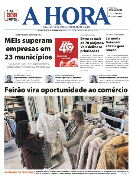 A HORA – 08/07/2026