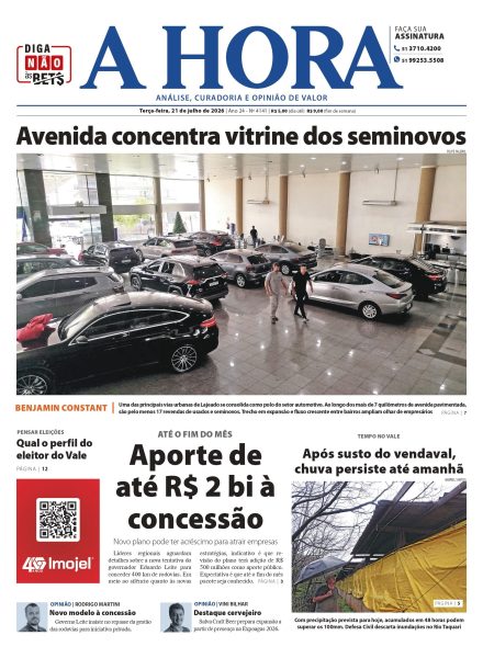 A HORA 21-07-2026