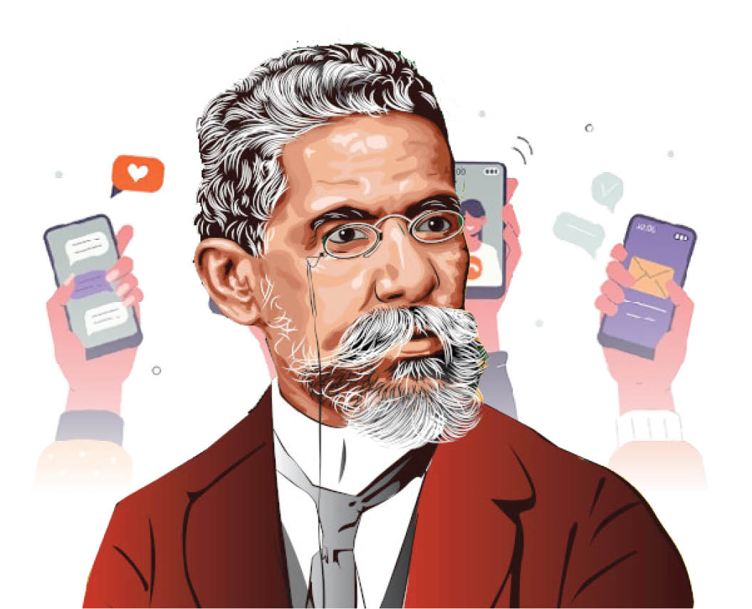 Machado de Assis teria um perfil nas redes?