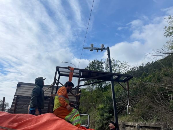 Radar e controlador instalado na BR-386 deve operar a partir de outubro em Marques de Souza