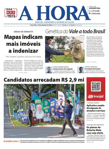A Hora – 15/09/2026