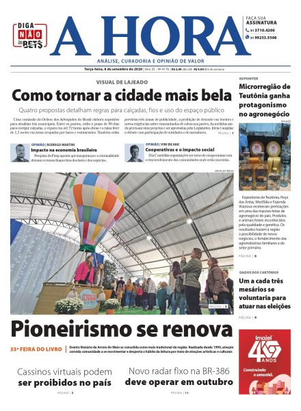 A Hora – 08/09/2026