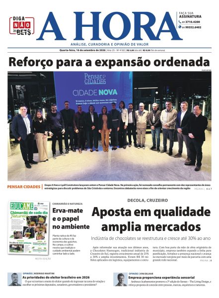 A Hora – 16/09/2026